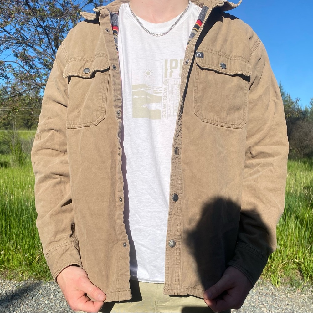Men’s Heavy Outdoor Overcoat